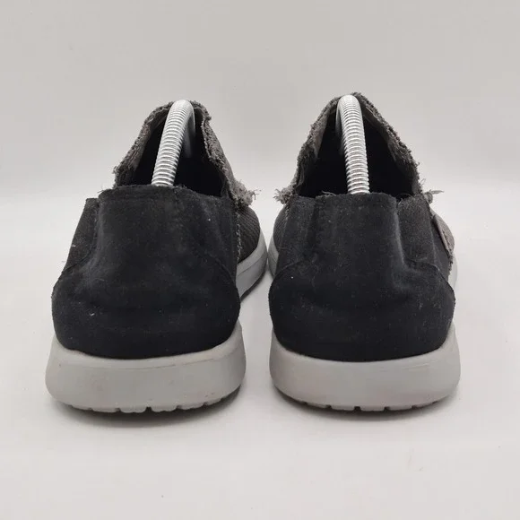 Crocs Shoes Mens Size 11 Gray Mesh Slip On Loafers Casual Lightweight Comfort - Picture 7 of 10